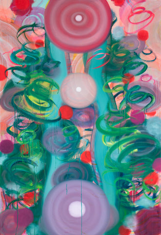 Growth, DAI YING, 2025Oil on canvas110.0 × 160.0 cm