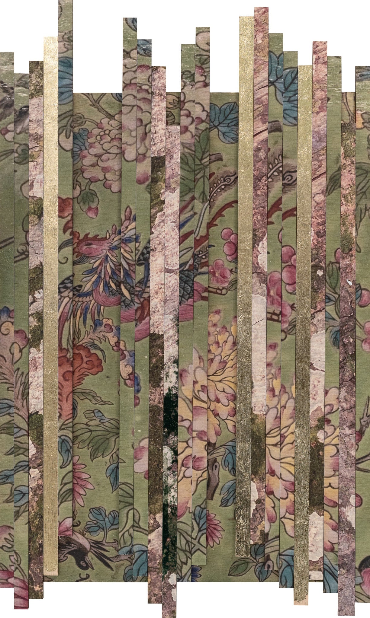 The Peranakan Forest #7 (Phoenix & Peonies)