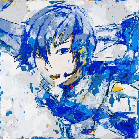 K, ERIKA NAKA, 2026Acrylic on canvas91.0 × 91.0 cm
