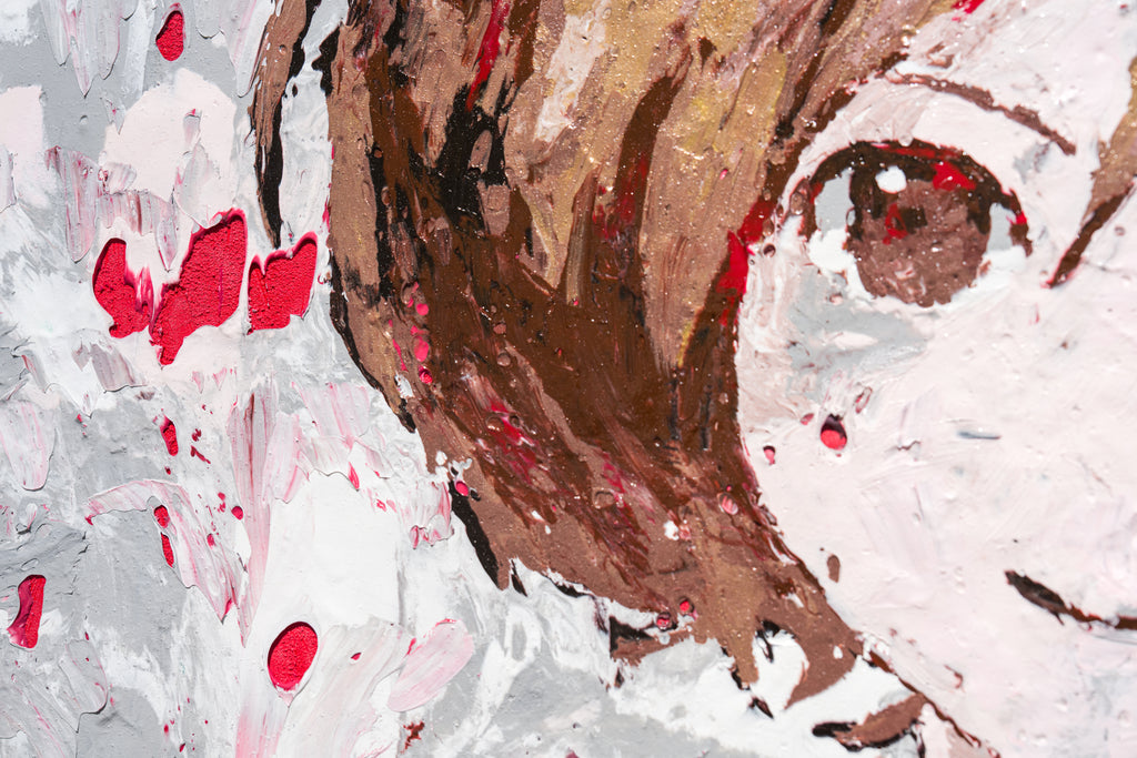 M, ERIKA NAKA, 2026Acrylic on canvas91.0 × 91.0 cm
