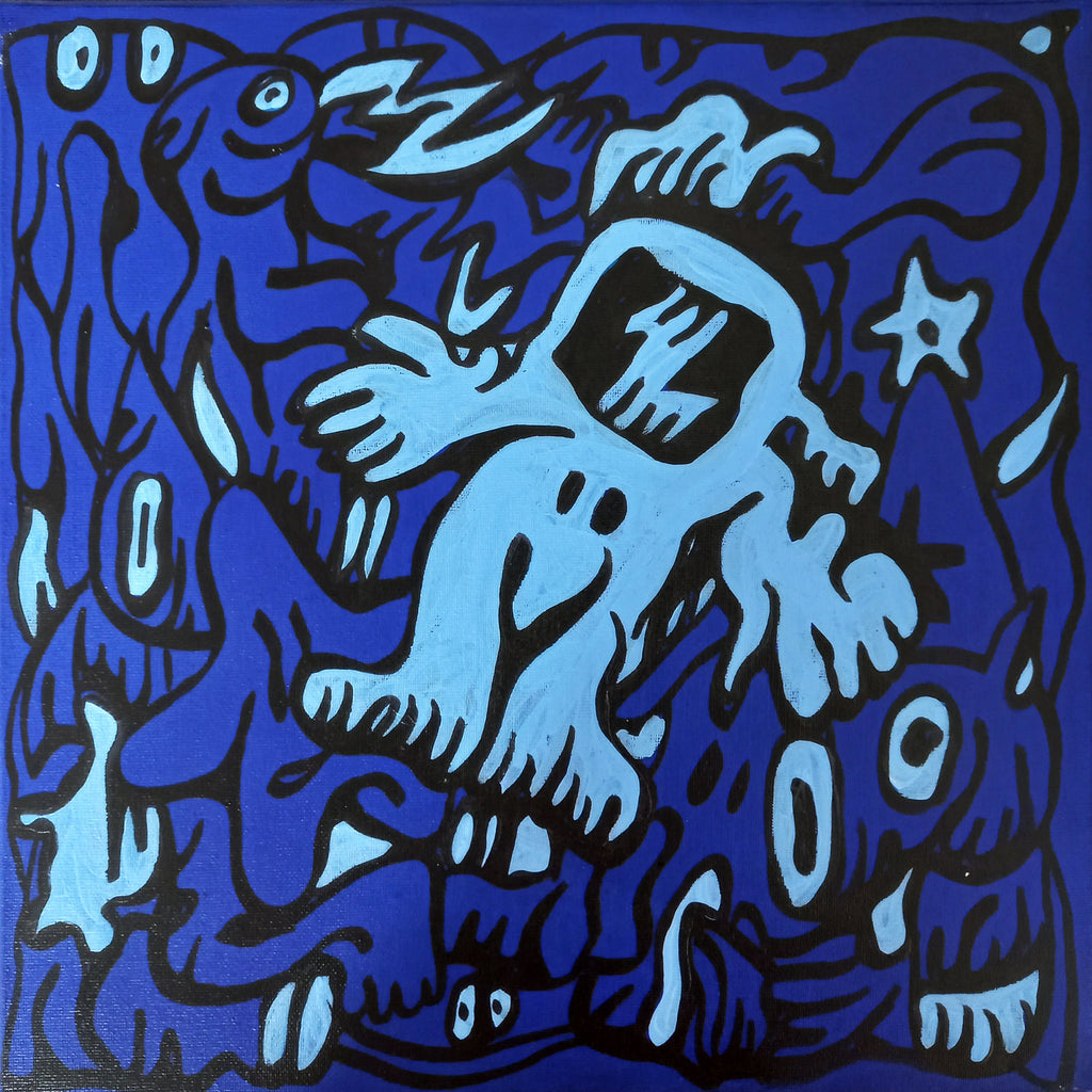 Cosmos, FABIEN VERSCHAERE, 2022Acrylic on canvas30.0 × 30.0 cm