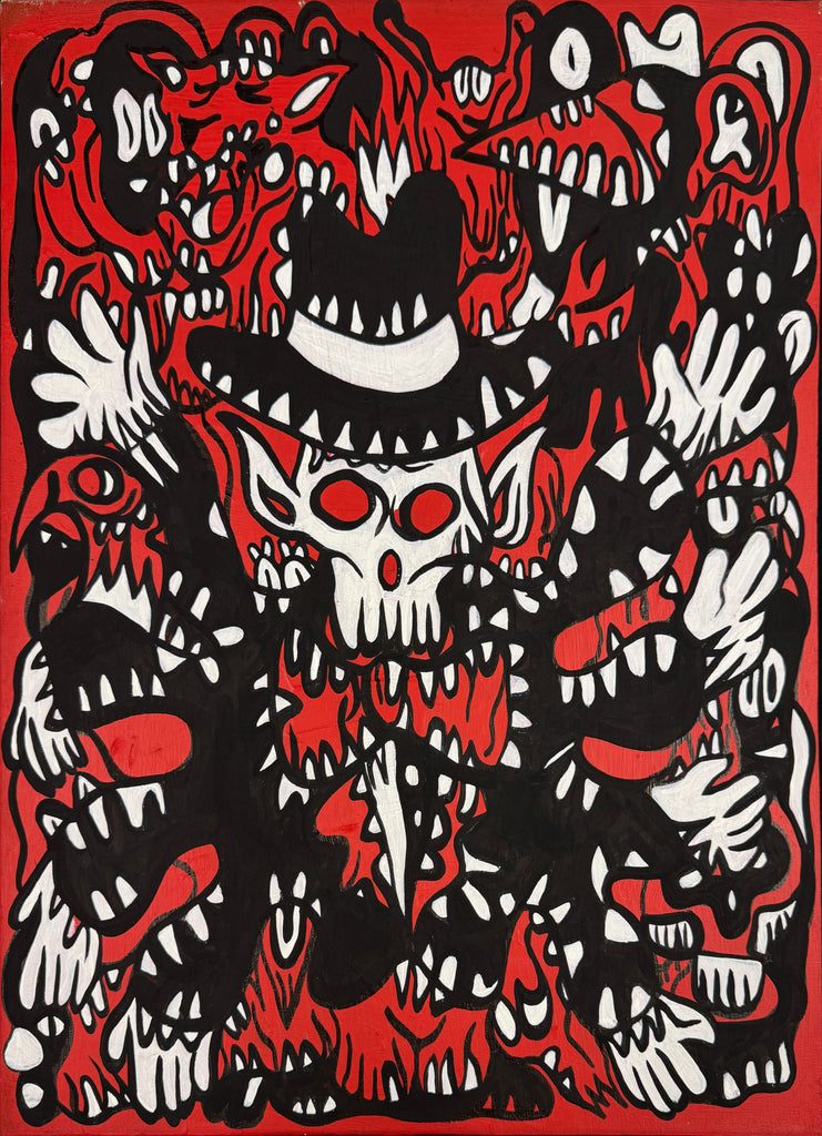 Freaky, FABIEN VERSCHAERE, 2020Acrylic on canvas65.0 × 54.5 cm