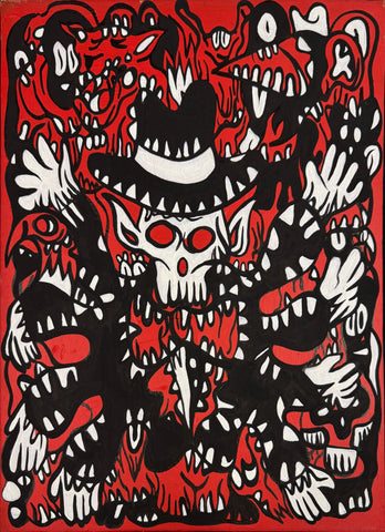 Freaky, FABIEN VERSCHAERE, 2020Acrylic on canvas65.0 × 54.5 cm