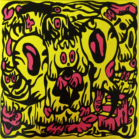 Mister Castle, FABIEN VERSCHAERE, 2022Acrylic on canvas30.0 × 30.0 cm