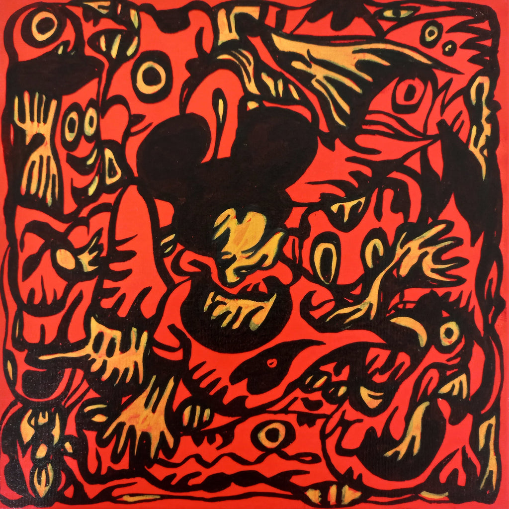 Mister M, FABIEN VERSCHAERE, 2022Acrylic on canvas30.0 × 30.0 cm