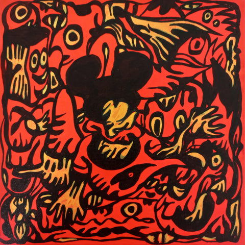 Mister M, FABIEN VERSCHAERE, 2022Acrylic on canvas30.0 × 30.0 cm