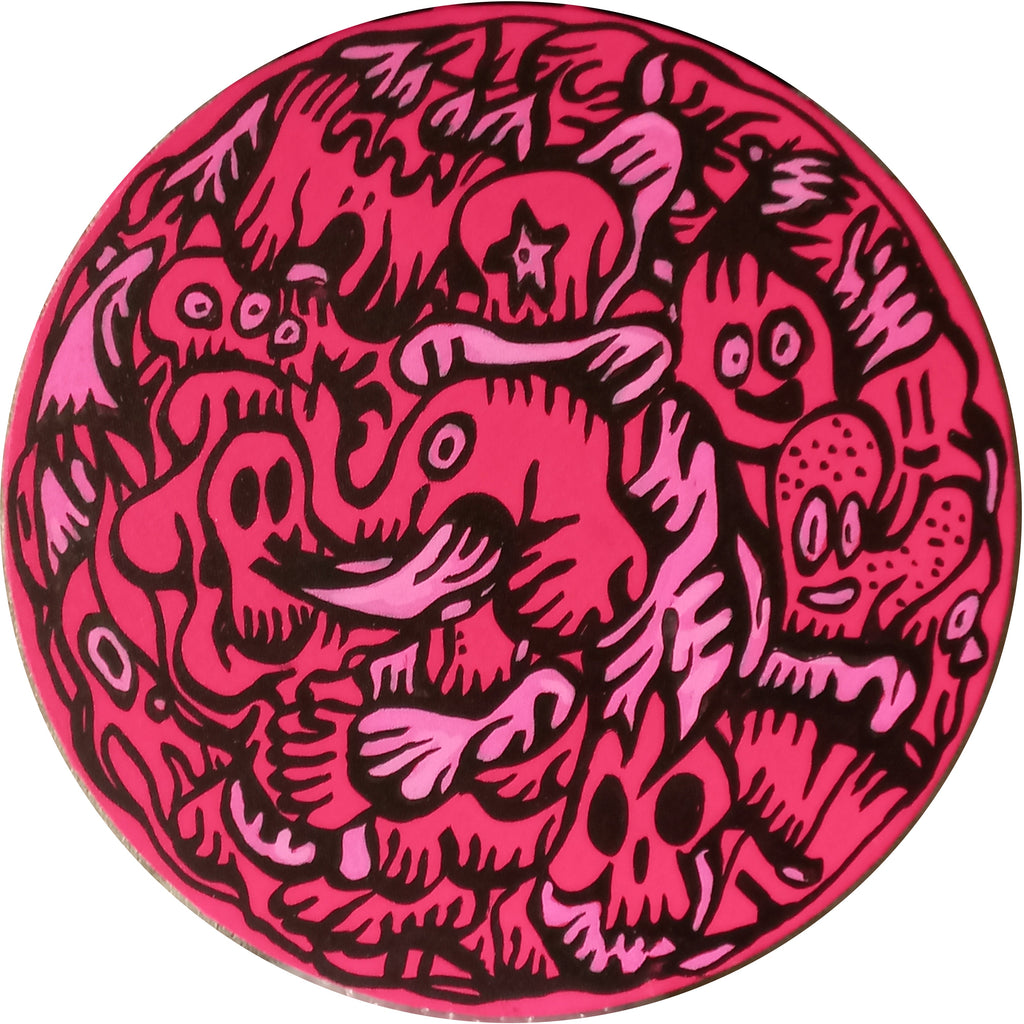 Start Child, FABIEN VERSCHAERE, 2022Acrylic on canvasφ40.0 cm