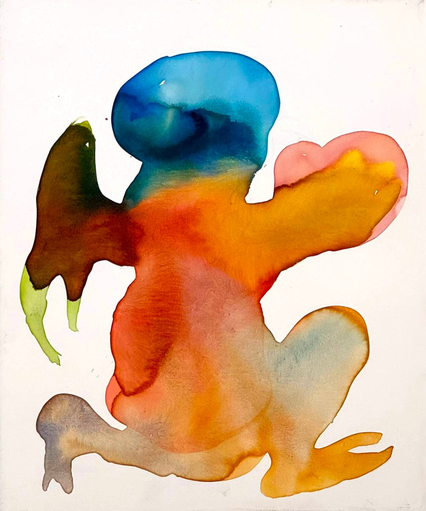 Boxman, FABIEN VERSCHAERE, 2025Watercolor on canvas35.0 × 27.0 cm