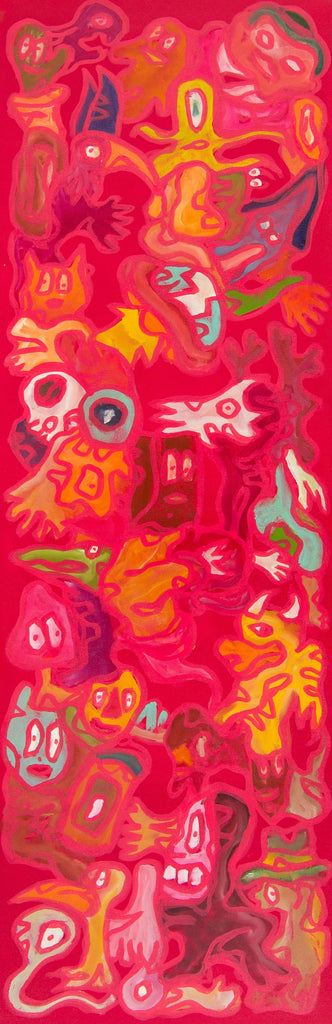 Me and you, FABIEN VERSCHAERE, 2026Acrylic on canvas149.8 × 49.7 cm