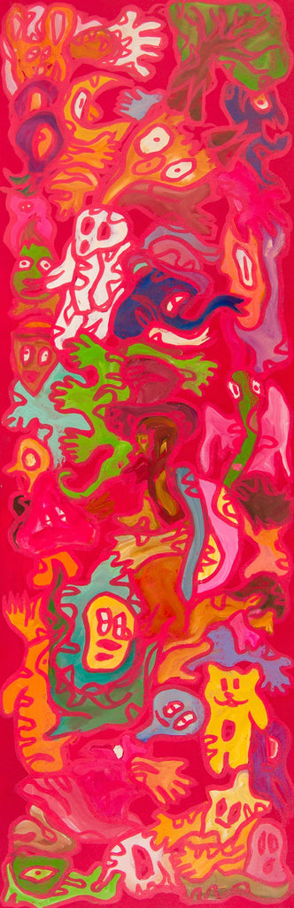 You and me, FABIEN VERSCHAERE, 2026Acrylic on canvas149.8 × 49.7 cm