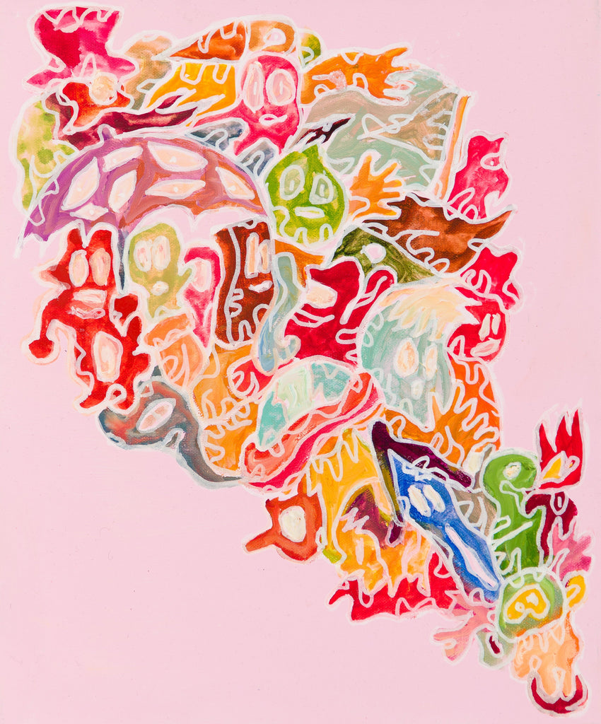 A4, FABIEN VERSCHAERE, 2026Acrylic on canvas46.0 × 38.0 cm