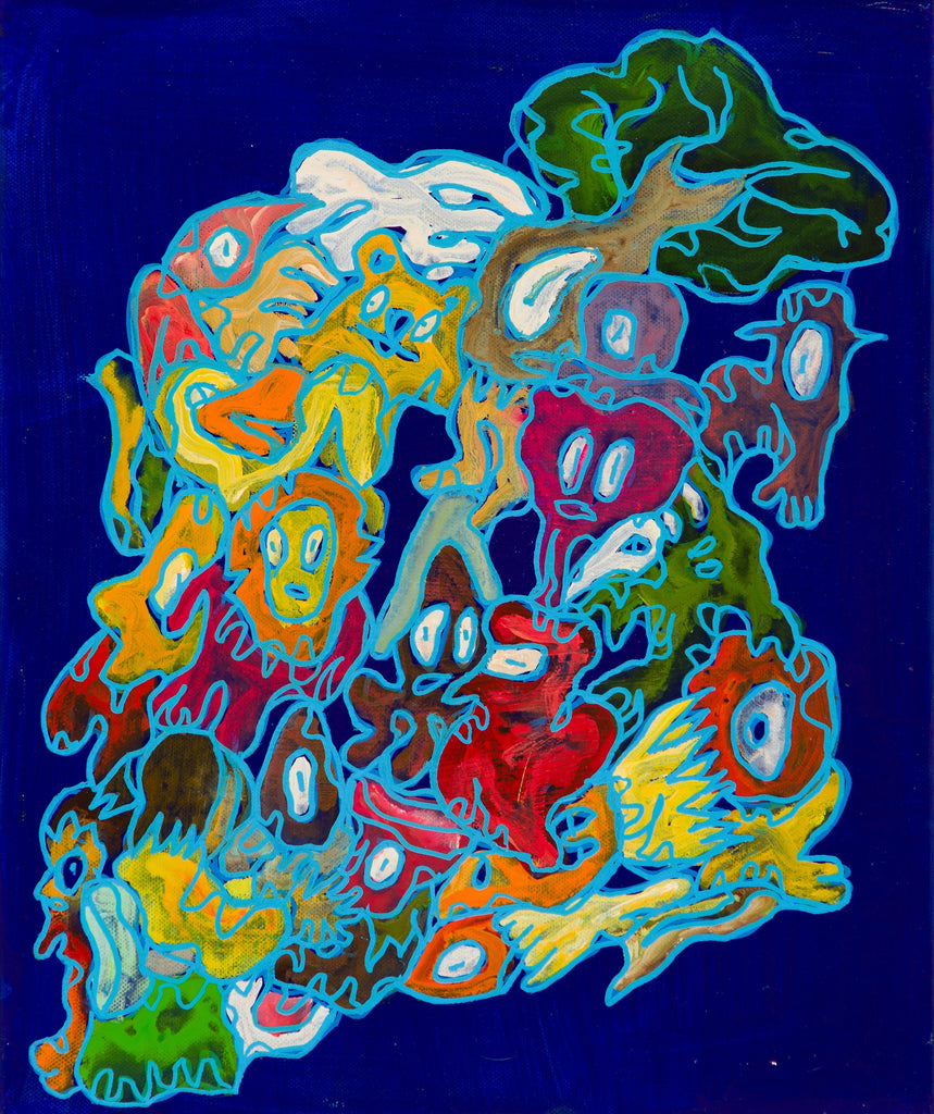 B1, FABIEN VERSCHAERE, 2026Acrylic on canvas46.0 × 38.0 cm