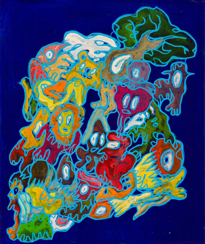 B1, FABIEN VERSCHAERE, 2026Acrylic on canvas46.0 × 38.0 cm