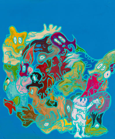 B4, FABIEN VERSCHAERE, 2026Acrylic on canvas46.0 × 38.0 cm