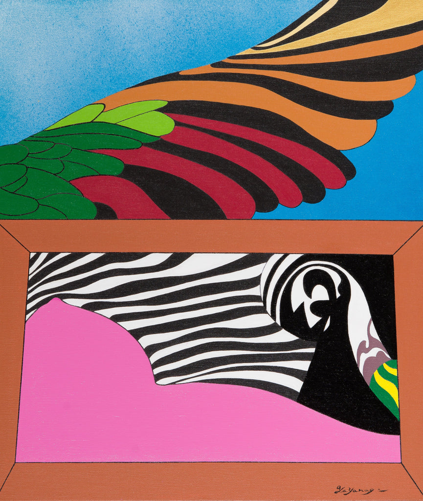 Premonition By the Window, GO YAYANAGI, 2016Oil and acrylic on canvas53.0 × 45.5 cm