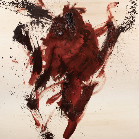 Tyv, HENRIK AARRESTAD ULDALEN, 2025Oil on wood panel100.0 × 100.0 cm