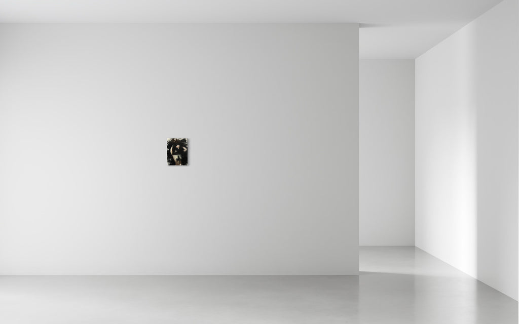 Untitled #9, HENRIK AARRESTAD ULDALEN, 2020Oil on panel32.0 × 24.0 cmCharacterized by expressive brushwork and minimal, restrained compositions, Henrik Uldalen's works create a dreamlike, liminal atmosphere. They explore emotional and existential themes such as loneliness, alienation, and anxiety, often conveyed through the human figure.