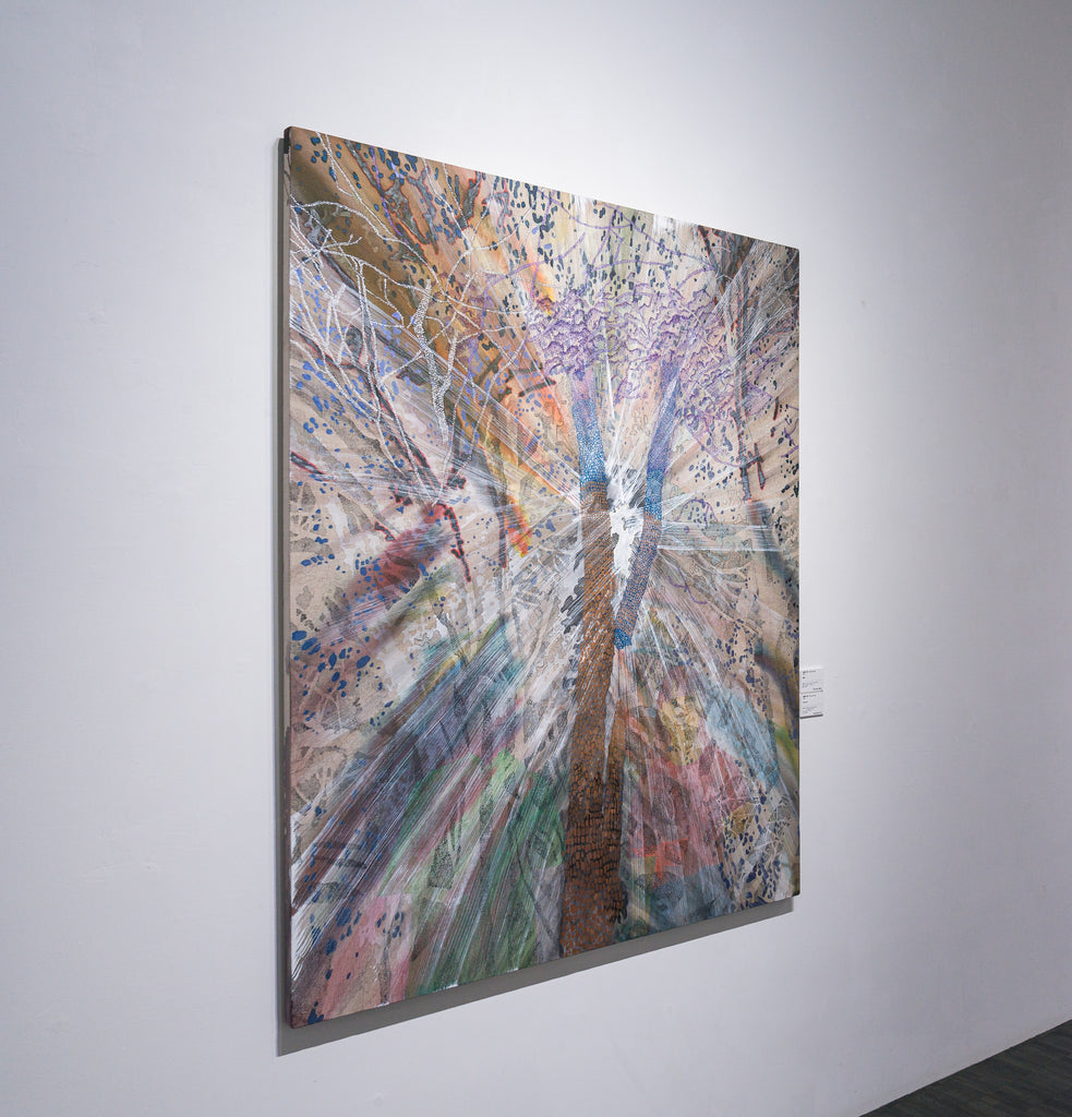 Applause, HITOMI ENDO, 2025Acrylic and ink on canvas162.0 × 130.3 cm