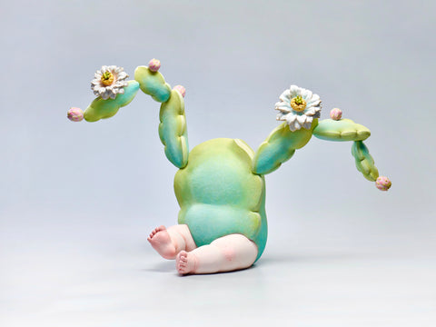 Abundance Spreading, HUANG PIN TONG, 2025Acrylic on camphor wood68.0 × 30.0 × 44.5 cm