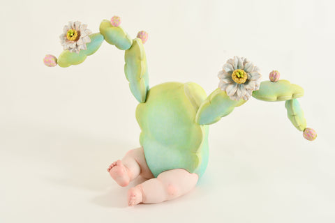 Abundance Spreading, HUANG PIN TONG, 2025Acrylic on camphor wood68.0 × 30.0 × 44.5 cm