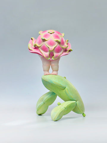 Unveiling Limitless Hope, HUANG PIN TONG, 2025Acrylic on camphor wood30.0 × 29.0 × 46.0 cm