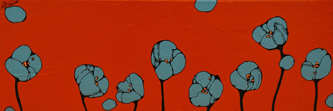 garden, icco Yoshimura, 2021Acrylic on canvas20.0 × 60.0 cm*You must be a registered member to make a purchase. Estimated shipping time: Within 10 days of order.