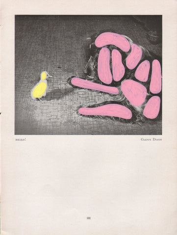 AMERICAN PHOTO JOURNAL POSCA 72, JEFF ROSS, 2021Acrylic paint and POSCA on paper sheet18.5 × 24.5 cm