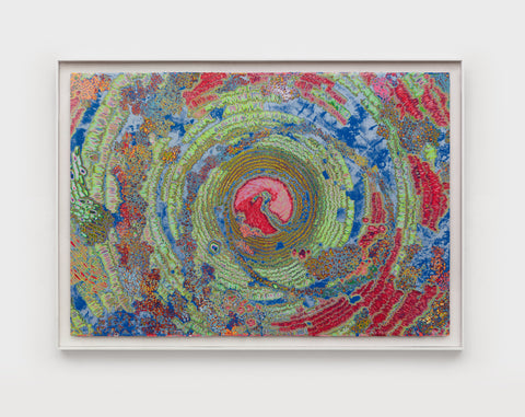 Metaverse No.2, JIANG MIAO, 2021Screenprint on paper78.0 × 111.0 cmEdition of 50