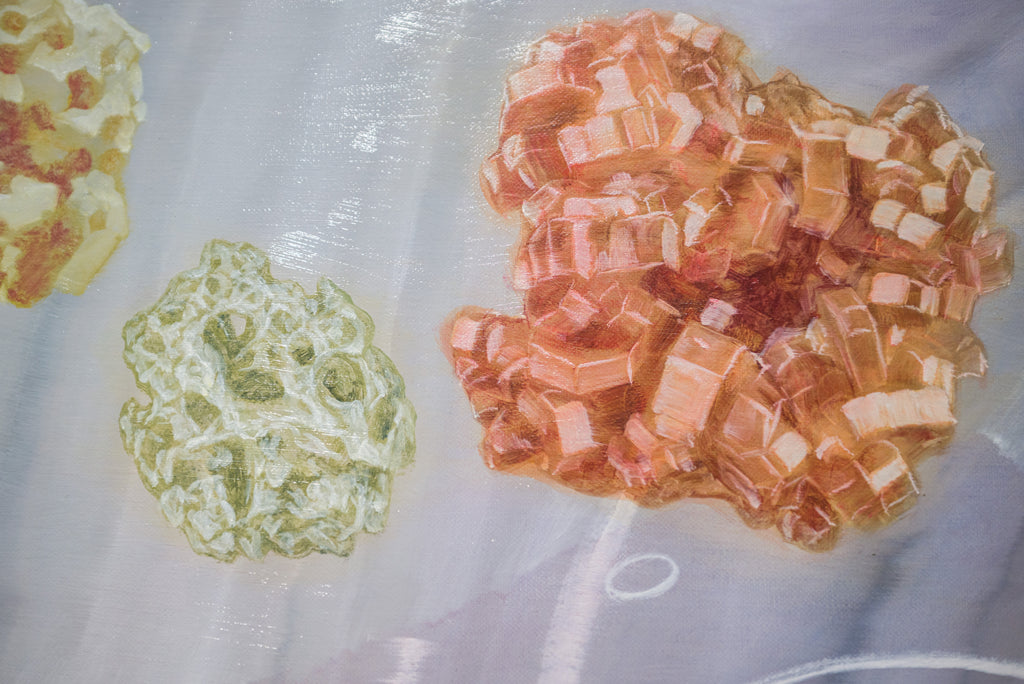 Water Sphere No.35, JIANG MIAO, 2023-2024Oil on canvas170.0 × 360.0 cm