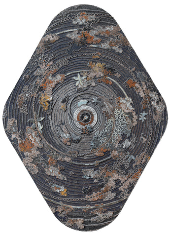 Mindfulness 20260511, JIANG MIAO, 2026Acrylic on aluminum panel, Carving160.0 × 120.0 cm