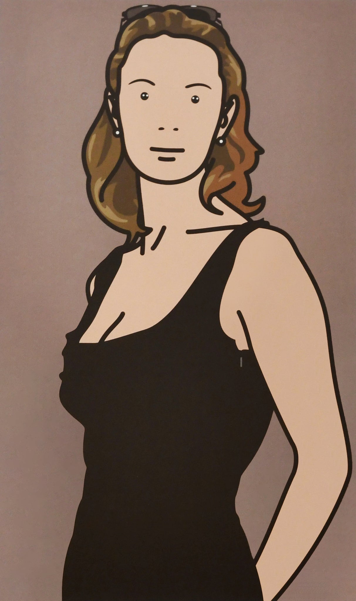 Monique with evening dress AP