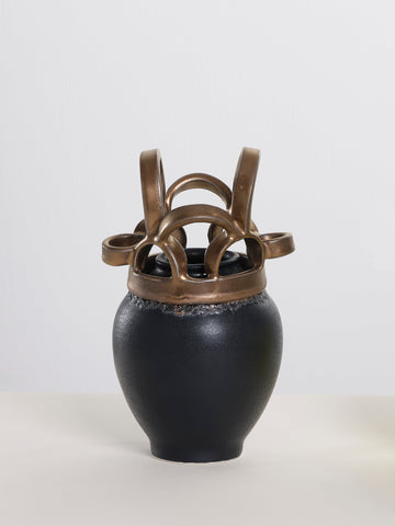 Homonym, colour series, vessel 1, JULIE AND JESSE, 2024Porcelain and glaze10.5 × 9.0 × 18.0 cm