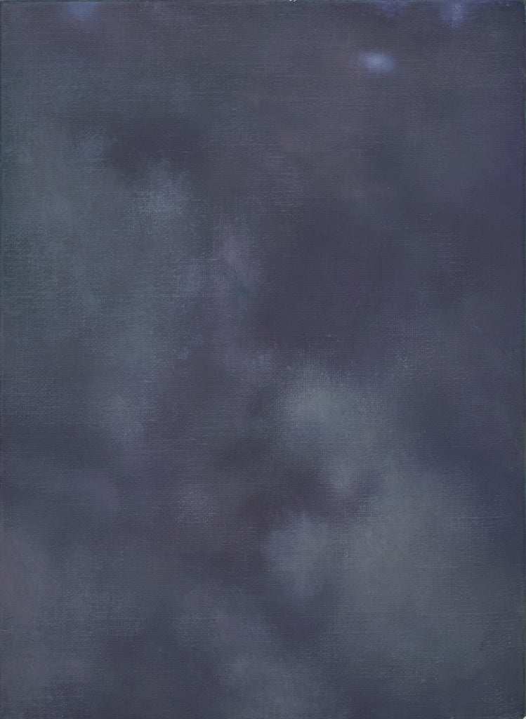 A piece of the night, LEE JUYOUNG, 2025Oil on canvas33.4 × 24.2 cm