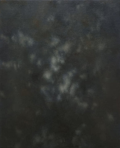 The cracks of the night, LEE JUYOUNG, 2025Oil on canvas27.3 × 22.0 cm