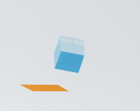 why not_A1, K. TSAI CAI, 2026Acrylic on canvas40.0 × 50.0 cm