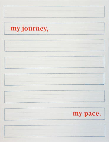 My journey, my pace. _A1, K. TSAI CAI, 2026Acrylic on canvas53.0 × 41.0 cm