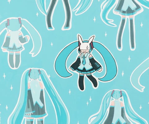 Looking for my Miku, KANA ARIMURA, 2026Acrylic on canvas60.6 × 72.7 cm