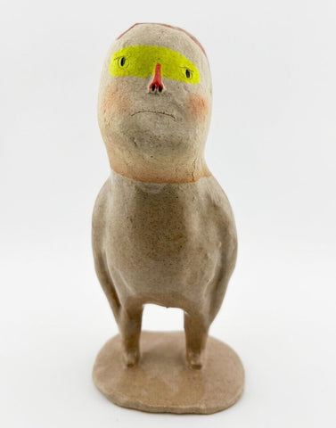 Small people, KAPPAO, 2024Color on ceramic10.0 × 9.0 × 15.0 cm