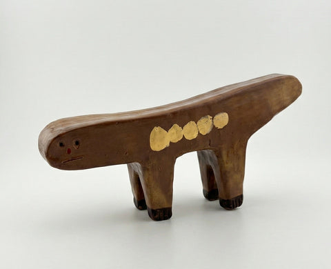 Amici, KAPPAO, 2024-2025Color on ceramic9.3 × 18.0 × 2.8 cm