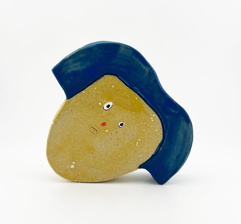 Amici, KAPPAO, 2024-2025Color on ceramic12.4 × 13.6 × 3.0 cm