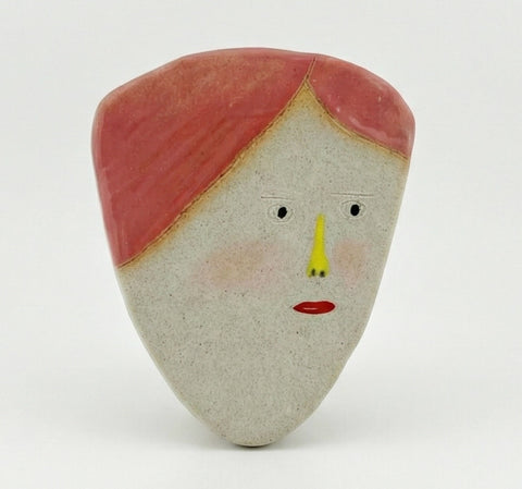 Amici, KAPPAO, 2024-2025Color on ceramic14.4 × 11.8 × 3.1 cm
