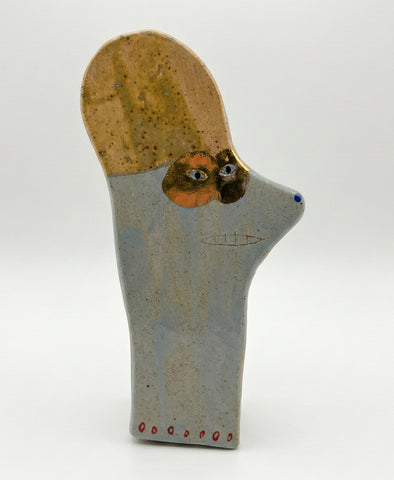Amici, KAPPAO, 2024-2025Color on ceramic20.4 × 10.6 × 3.0 cm
