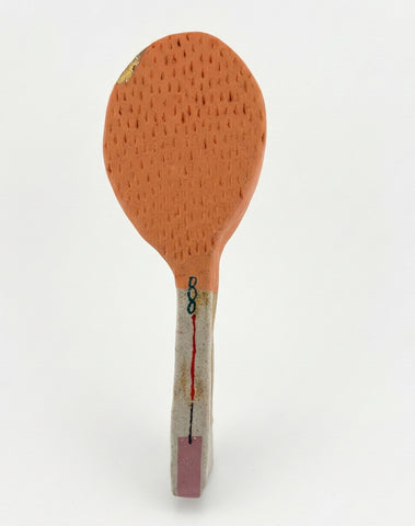 Amici, KAPPAO, 2024-2025Color on ceramic7.9 × 21.1 × 3.4 cm