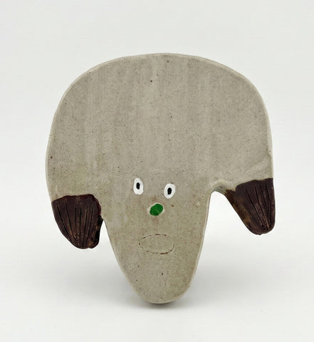 Amici, KAPPAO, 2024-2025Color on ceramic13.5 × 12.4 × 2.9 cm