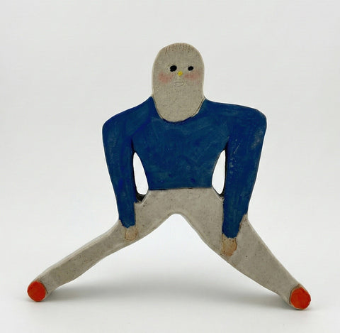 Amici, KAPPAO, 2024-2025Color on ceramic17.5 × 19.0 × 2.5 cm