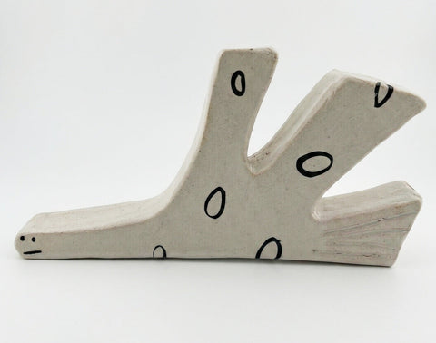 Amici, KAPPAO, 2024-2025Color on ceramic17.3 × 8.1 × 3.0 cm