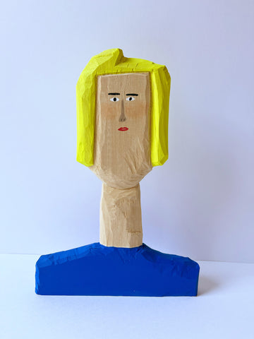 Wood piece series, KAPPAO, 2025Acrylic on wood28.0 × 20.0 × 2.5 cm
