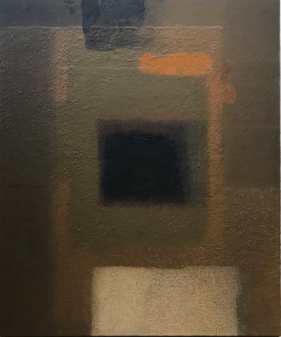 IN BROWN May'18, KATSUYOSHI INOKUMA, 2018Acrylic and coffee powder on board73.0 × 61.0 cm