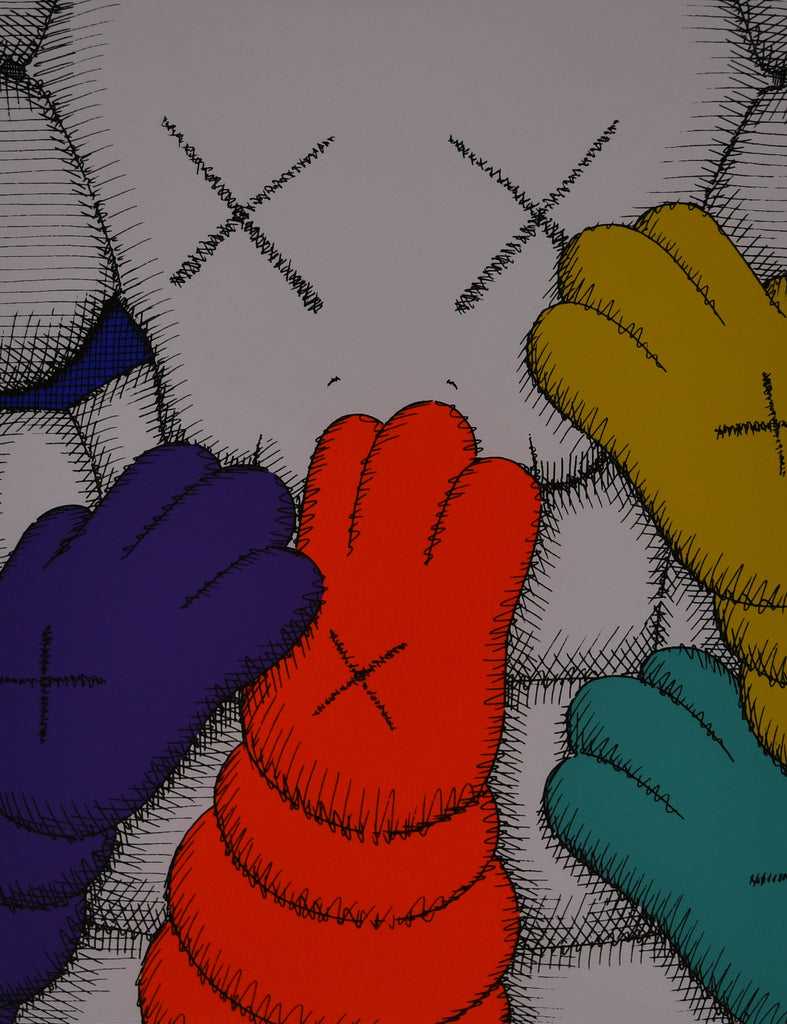 URGE #5 White, KAWS, 2020Silkscreen on paper28.0 x 21.5 cmEdition of 250