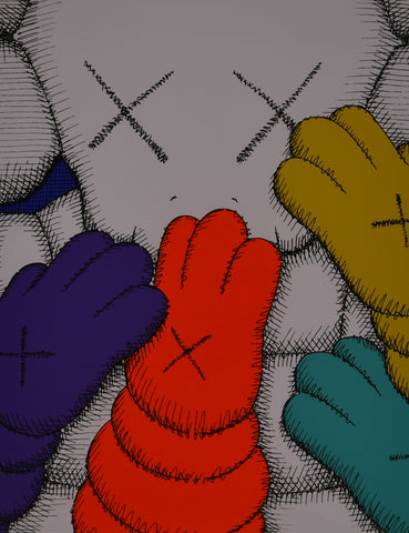 URGE #5 White, KAWS, 2020Silkscreen on paper28.0 x 21.5 cmEdition of 250